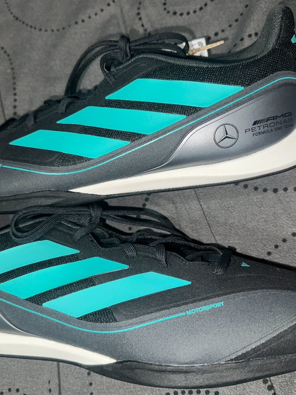 ADIDAS FEROZA MERCEDES AMG FORMULA ONE TEAM SHOES SIZE 12 MEN NEW NO BOX
